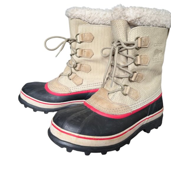 RARE Sorel Women's CARIBOU Winter Boots 9.5 - Picture 5 of 5
